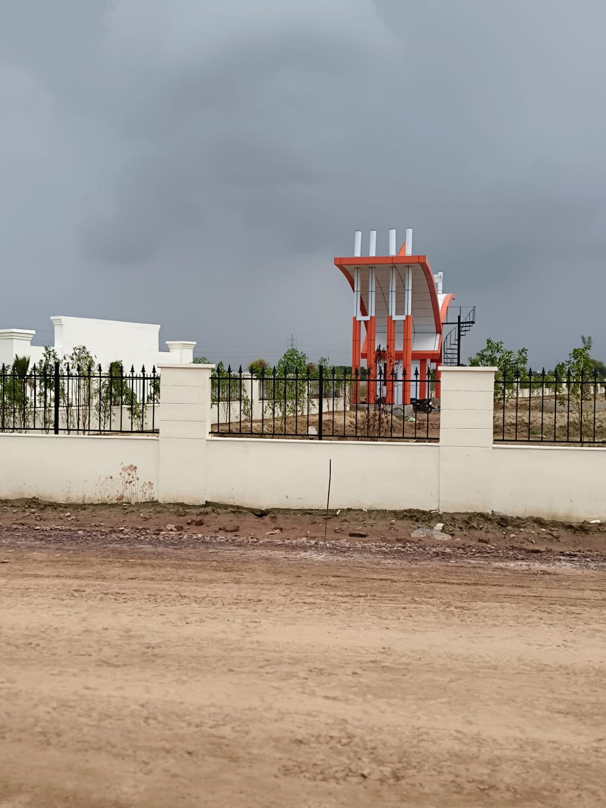 Grand Gated Township Entrance Arch